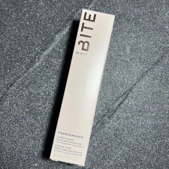 BITE BEAUTY CHANGEMAKER Supercharged Micellar Foundation 1.0oz/30ml Shade T115 - Picture 1 of 5